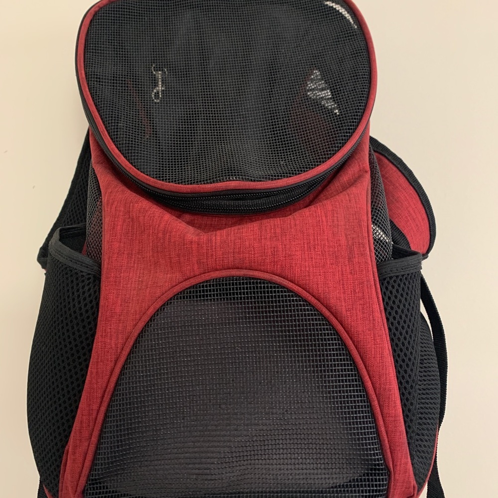 Dog carrier backpack